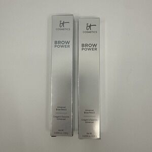 It Cosmetics Brow Power Pencil .16g Universal Taupe Full Size Set Of Two